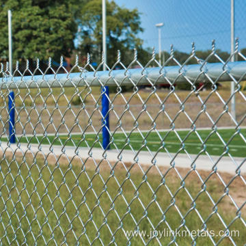 hot dipped galvanized chain link fence